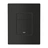 Grohe Even Dual Flush Plate - Matt Black - 389662430