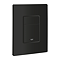 Grohe Even Dual Flush Plate - Matt Black - 389662430