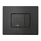 Grohe Even Dual Flush Plate - Phantom Black - 38966KF0  In Bathroom Large Image