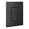 Grohe Even Dual Flush Plate - Phantom Black - 38966KF0 Large Image