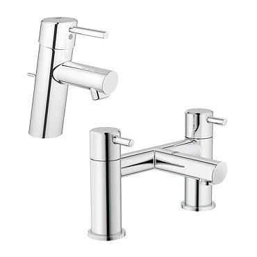 Grohe Feel/Concetto Tap Package (Bath + Basin Tap)  Profile Large Image