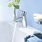 Grohe Feel Mono Basin Mixer with Pop-up Waste - 23833000 Profile Large Image