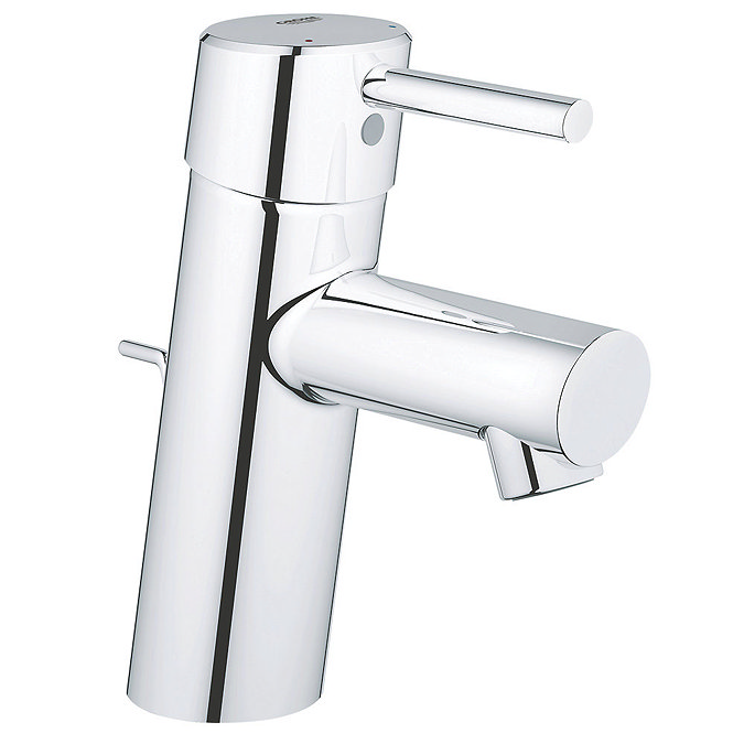 Grohe Feel Mono Basin Mixer with Pop-up Waste - 23833000 Large Image