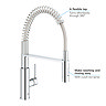 Grohe Get Professional Kitchen Sink Mixer - 30361000  Profile Large Image