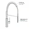 Grohe Get Professional Kitchen Sink Mixer - 30361000  Profile Large Image