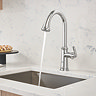 Grohe Gloucester Single Lever Kitchen Sink Mixer with Pull Out Spray - 30422000  Standard Large Imag