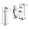 Grohe Grandera Bath Shower Mixer - 25167000 Large Image