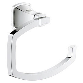 Grohe Grandera Toilet Roll Holder - Chrome - 40625000 Medium Image