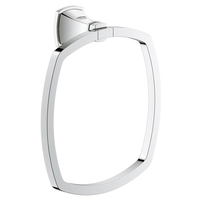 Grohe Grandera Towel Ring - Chrome - 40630000 Large Image