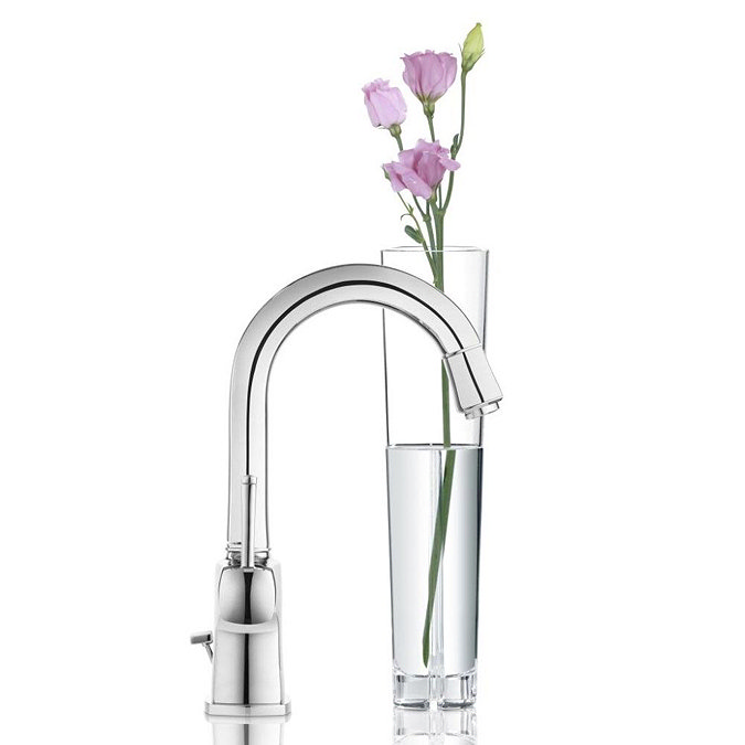 Grohe Grandera Two Handle Basin Mixer with Pop-up Waste - Chrome - 21107000  Profile Large Image