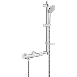 Grohe Grohtherm 1000 Cosmopolitan Thermostatic Shower Mixer and Kit - 34437000 Medium Image