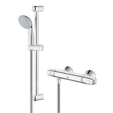 Grohe Grohtherm 1000 New Thermostatic Shower Mixer and Kit - 34151003  Profile Large Image