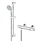 Grohe Grohtherm 1000 New Thermostatic Shower Mixer and Kit - 34151003 Large Image
