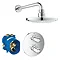 Grohe Grohtherm 1000 Perfect Shower Set - 34582000 Large Image