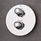 Grohe Grohtherm 1000 Thermostatic 2-Way Diverter Shower Mixer Trim - 19985000 Profile Large Image