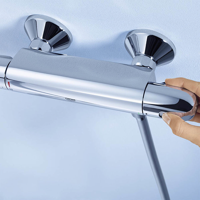 Grohe Grohtherm 1000 Thermostatic Shower Mixer - 34143003 In Bathroom Large Image