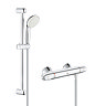 Grohe Grohtherm 1000 New Thermostatic Shower Mixer and Kit - 34557001 Large Image