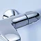 Grohe Grohtherm 1000 Wall Mounted Thermostatic Bath Shower Mixer - 34155003  Standard Large Image