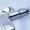 Grohe Grohtherm 1000 Wall Mounted Thermostatic Bath Shower Mixer - 34155003 Standard Large Image