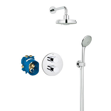 Grohe Grohtherm 3000 Cosmopolitan Perfect Shower Set - 34399000  Profile Large Image