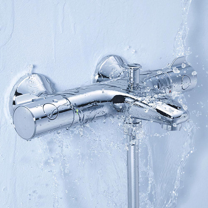 Grohe Grohtherm 800 Thermostatic Bath Shower Mixer - 34569000  Standard Large Image