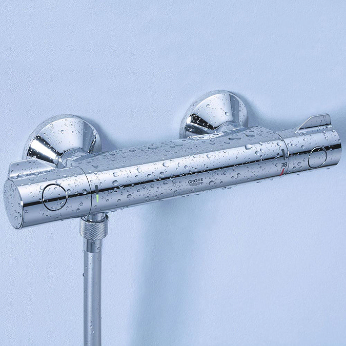 Grohe Grohtherm 800 Thermostatic Shower Mixer and Kit - 34565000 Feature Large Image