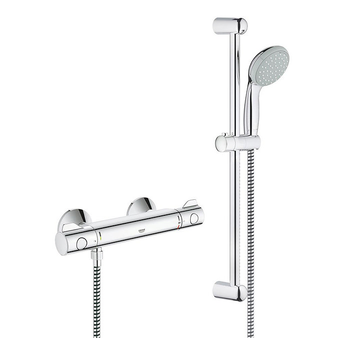 Grohe Grohtherm 800 Thermostatic Shower Mixer and Kit - 34565000