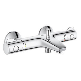Grohe Grohtherm 800 Wall Mounted Thermostatic Bath Shower Mixer - 34567000 Medium Image