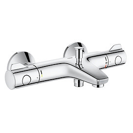 Grohe Grohtherm 800 Wall Mounted Thermostatic Bath Shower Mixer - 34567000 Large Image