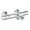 Grohe Grohtherm 800 Wall Mounted Thermostatic Bath Shower Mixer - 34567000 Large Image