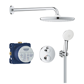 Grohe Grohtherm Concealed Shower System With Tempesta 250