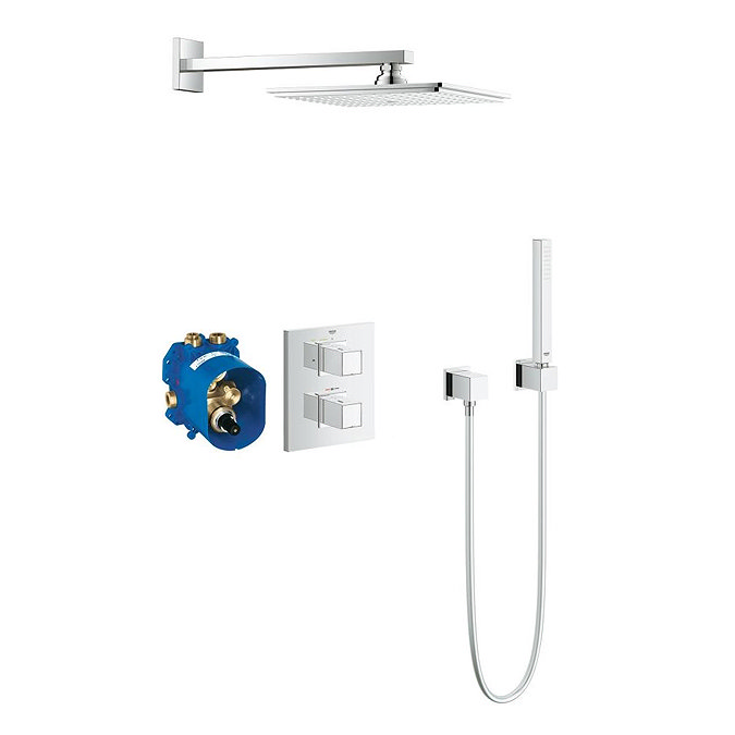Grohe Grohtherm Cube Perfect Shower Set - 34506000 Large Image
