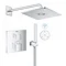 Grohe Grohtherm Cube SmartConnect Head & Handset Shower Set Large Image