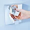 Grohe Grohtherm Cube Thermostat 2-Way Diverter Bath Shower Trim - 19958000 Profile Large Image
