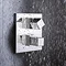 Grohe Grohtherm Cube Thermostat 2-Way Diverter Bath Shower Trim - 19958000 Feature Large Image