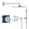 Grohe Grohtherm Perfect Shower Set with Rainshower Cosmopolitan 160 - 34731000 Profile Large Image