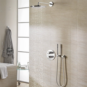 Grohe Grohtherm Perfect Shower Set with Rainshower Cosmopolitan 160 - 34731000 Large Image