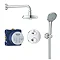 Grohe Grohtherm Perfect Shower Set with Rainshower Cosmopolitan 160 - 34735000 Large Image