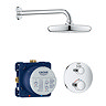 Grohe Grohtherm Perfect Shower Set with Tempesta 210 - 34726000 Large Image