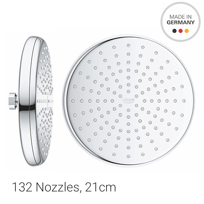 Grohe Grohtherm Perfect Shower Set with Tempesta 210 - 34729000 In Bathroom Large Image