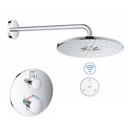 Grohe Grohtherm SmartConnect Round Shower Set Medium Image