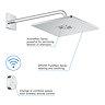 Grohe Grohtherm SmartConnect Square Shower Set additional Large Image
