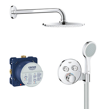 Grohe Grohtherm SmartControl Perfect Shower Set - 34743000  Profile Large Image