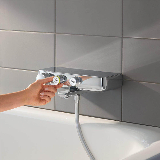 Grohe Grohtherm SmartControl Thermostatic Bath Shower Mixer - 34718000  Feature Large Image