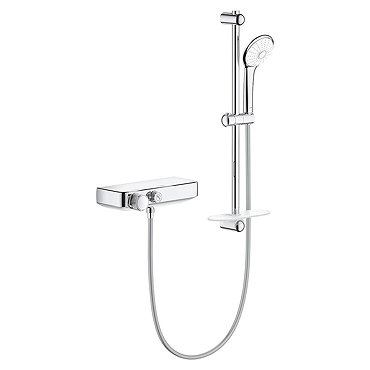 Grohe Grohtherm SmartControl Thermostatic Shower Mixer and Kit - 34720000  Profile Large Image