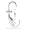Grohe High C-Spout Mono Blue Home Duo Starter Kit - Chrome - 31498000 In Bathroom Large Image