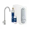 Grohe High C-Spout Mono Blue Home Duo Starter Kit - Stainless Steel - 31498DC0 Large Image