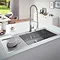 Grohe K1000 1.0 Bowl Stainless Steel Kitchen Sink  Feature Large Image