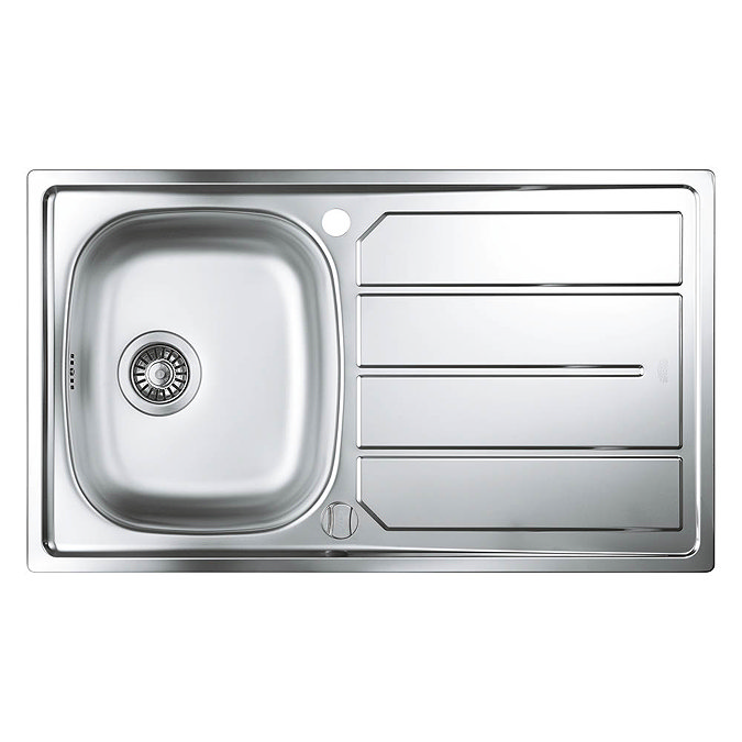 Grohe K200 1.0 Bowl Stainless Steel Kitchen Sink - 31552SD0  Profile Large Image
