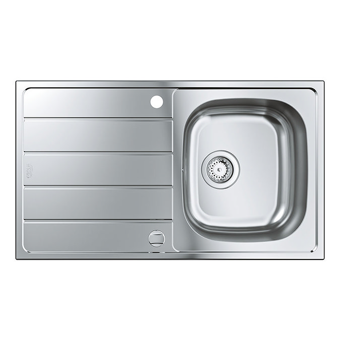 Grohe K200 1.0 Bowl Stainless Steel Kitchen Sink - 31552SD1  Feature Large Image